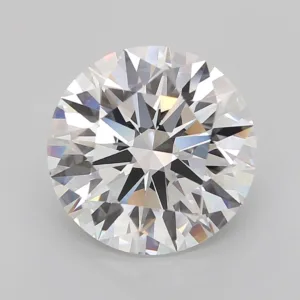 7.03 Carat Round F VVS2 Lab Diamond