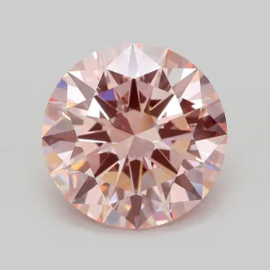 9.22 Carat Round Fancy Intense Pink VVS2 Lab Diamond