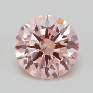 9.31 Carat Round Fancy Intense Pink VVS2 Lab Diamond