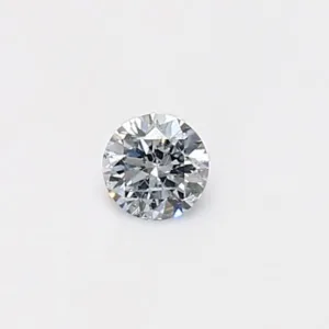 0.16 Carat Round Light Blue Natural Diamond