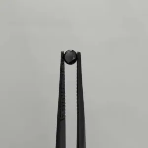0.23 Carat Round Black Natural Diamond