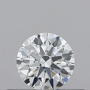 0.3 Carat Round D IF Natural Diamond