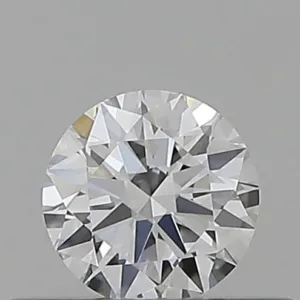 0.3 Carat Round D IF Natural Diamond