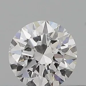 0.3 Carat Round D VVS1 Natural Diamond