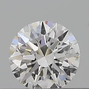 0.3 Carat Round D VVS1 Natural Diamond