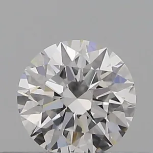 0.3 Carat Round D VVS1 Natural Diamond