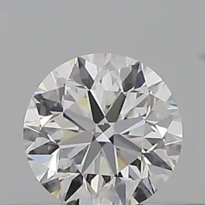 0.3 Carat Round D VVS1 Natural Diamond