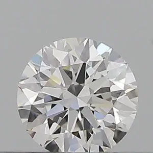 0.3 Carat Round F VVS2 Natural Diamond