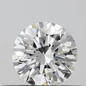 0.31 Carat Round D VS2 Natural Diamond