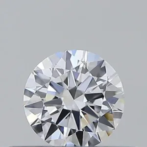 0.31 Carat Round D VVS1 Natural Diamond