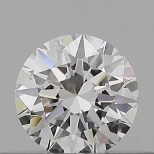 0.31 Carat Round D VVS1 Natural Diamond