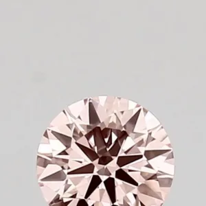 0.31 Carat Round Fancy Intense Pink VS2 Lab Diamond