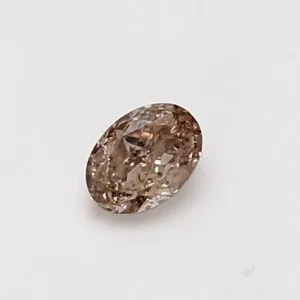 0.32 Carat Oval Fancy Brown SI1 Natural Diamond