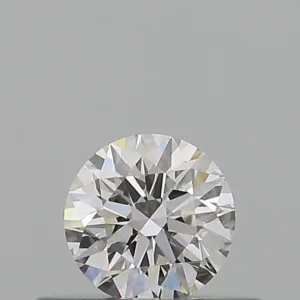 0.32 Carat Round E VVS1 Natural Diamond
