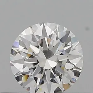 0.33 Carat Round D VVS1 Natural Diamond