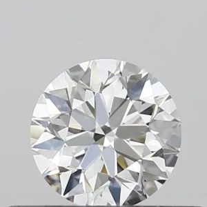 0.34 Carat Round D VVS2 Natural Diamond