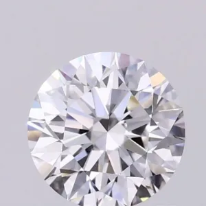 0.35 Carat Round D VVS1 Natural Diamond
