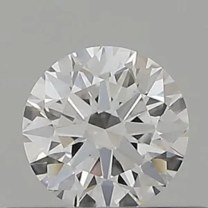 0.38 Carat Round F VVS2 Natural Diamond