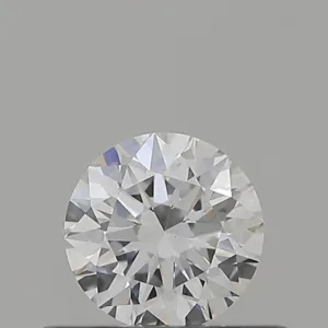 0.4 Carat Round D IF Natural Diamond