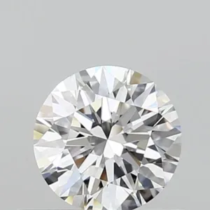 0.4 Carat Round D IF Natural Diamond