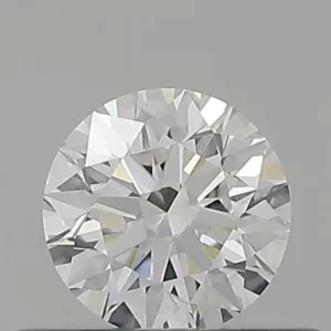 0.4 Carat Round D VVS1 Natural Diamond