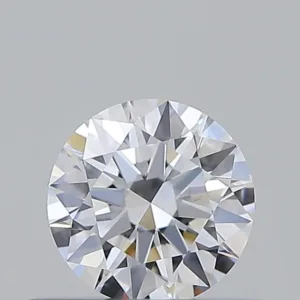 0.4 Carat Round D VVS1 Natural Diamond