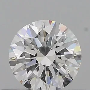 0.4 Carat Round D VVS2 Natural Diamond