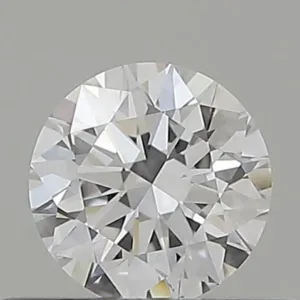 0.4 Carat Round D VVS2 Natural Diamond