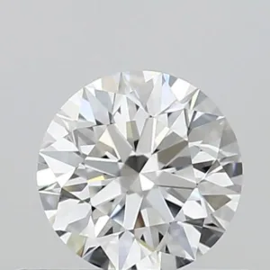 0.41 Carat Round E VVS1 Natural Diamond