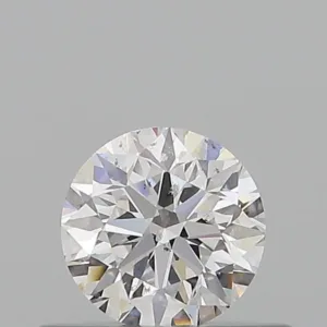 0.42 Carat Round D SI2 Natural Diamond