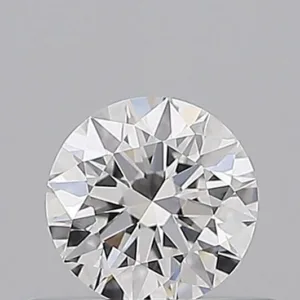 0.42 Carat Round D VVS1 Natural Diamond