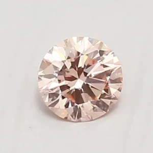 0.43 Carat Round Fancy Intense Pink VS2 Lab Diamond