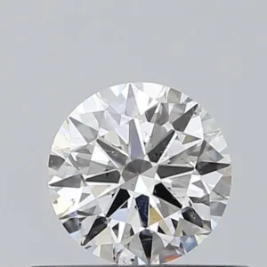 0.44 Carat Round G SI2 Natural Diamond