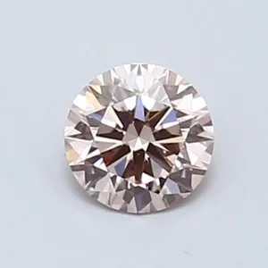 0.46 Carat Round Fancy Intense Pink VS2 Lab Diamond