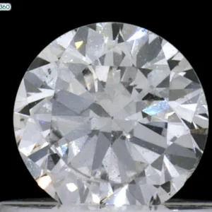 0.49 Carat Round D VS2 Natural Diamond