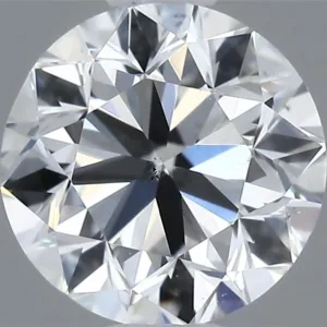 0.5 Carat Round D SI1 Natural Diamond