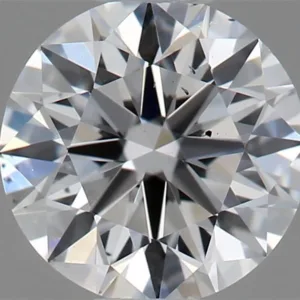 0.5 Carat Round D SI1 Natural Diamond