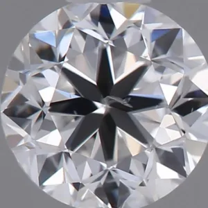 0.5 Carat Round D SI2 Natural Diamond