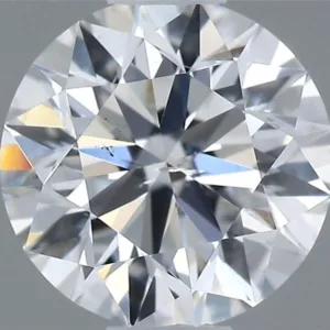 0.5 Carat Round D SI2 Natural Diamond