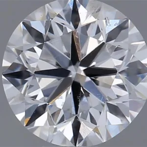 0.5 Carat Round D SI2 Natural Diamond
