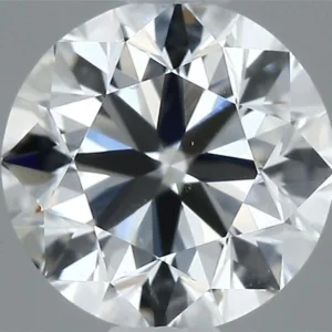0.5 Carat Round D SI2 Natural Diamond
