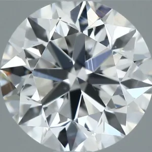 0.5 Carat Round D VS2 Natural Diamond