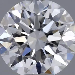 0.5 Carat Round D VS2 Natural Diamond