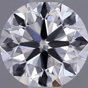0.5 Carat Round D VS2 Natural Diamond