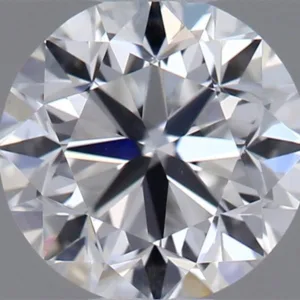 0.5 Carat Round D VS2 Natural Diamond