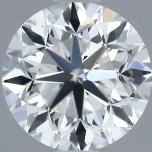0.5 Carat Round D VS2 Natural Diamond
