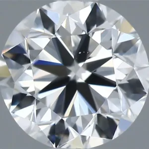 0.5 Carat Round D VS2 Natural Diamond