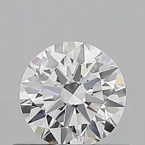 0.5 Carat Round D VVS1 Natural Diamond