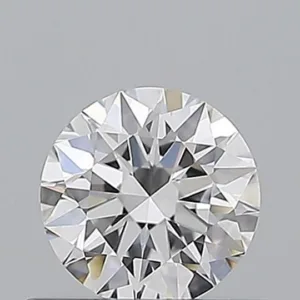 0.5 Carat Round D VVS1 Natural Diamond