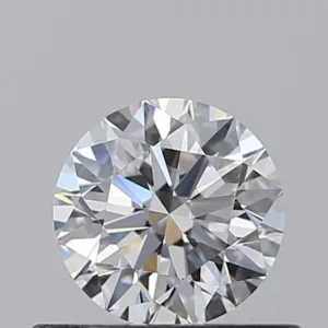 0.5 Carat Round D VVS1 Natural Diamond